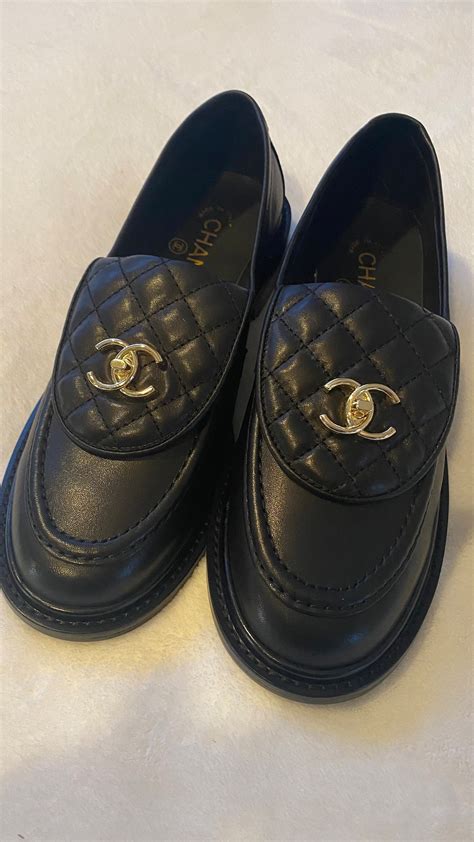 chanel flat loafers|chanel loafers nordstrom.